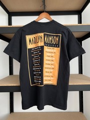Vintage 2003 Marilyn Manson The Golden Age of Grotesque Black T-shirt Sz M