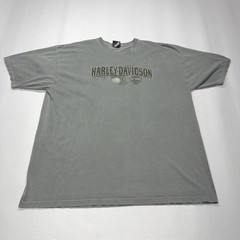 Harley Davidson Tee Shirt Mens 2XL Green Birmingham AL Sloss Furnaces Eagle Y2K