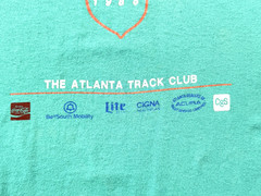 Vintage 1988 Peachtree Road Race T Shirt Large USA Single Stitch Atlanta Tee