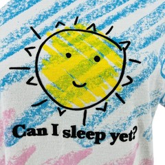 Hila Klein’s Can I sleep yet Teddy Fresh T-Shirt Size Small Art