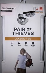 Pair of Thieves Men’s 2 pk CLASSIC TEES Undershirts T-Shirt Super Soft Crew Neck