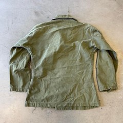 Vintage 50s 13 Star Button HBT Shirt Herringbone with Patch