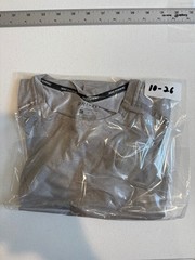 NIKE ATHLETIC RUNNING SHIRT GRAY SIZE LARGE
