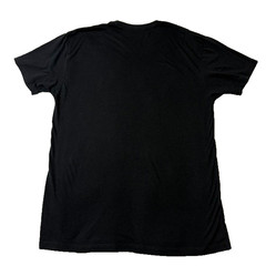 Smiley Face Military Helmet Graphic T-Shirt Black Men’s Large Streetwear Tee