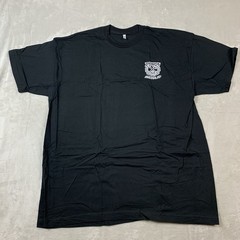 Dixxon Flannel Co Gray Sketchy Crest Sturgis T Shirt Mens 3XL Black Short Sleeve