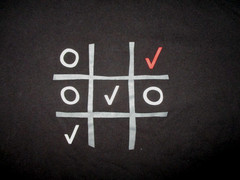 VERIZON TIC TAC TOE T SHIRT Check Mark Wireless Cell Phone Company LT LARGE-TALL