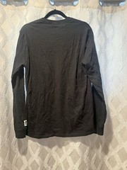 Neff Looney Tunes Marvin the Martian Black Graphic Crew Neck Long Sleeve Tee M