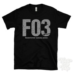 F03: Undercover luxury power T-Shirt car driver gift