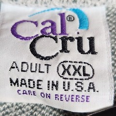 Ocean City New Jersey Cal Cru Mens T-Shirt Sz 2XL Gray Pullover Short Sleeve