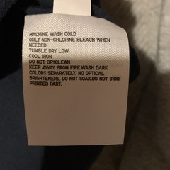 Uniqlo Supima Mens Cotton Crew Neck Short Sleeve T-Shirt Lot 2 M Blue Gray