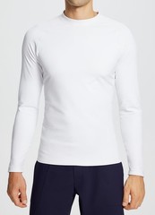 Men’s Thermal Fleece Long Sleeve Shirt for Cold Weather Workout and Running L