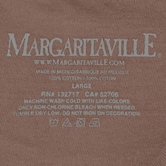 Margaritaville T Shirt Mens L Red Lone Palm Hollywood Beach Resort Tee