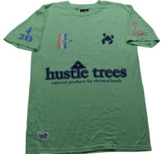 Hustle Trees LRG Mens Green 420 Bong Games Tee Shirt NWT S, M, XL, 2XL