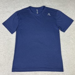 Rhoback Shirt Mens Small Blue Performance Tech Dog Logo Everyday Stretch Tee
