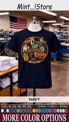 Halloween Stay Spooky Shirt, Pumpkin Ghost Scarecrow Graphic Tee