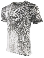 Xtreme Couture By Affliction Men’s T-Shirt Proto Metal White S-6XL