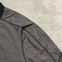 Men’s Lululemon Triple X Long Sleeve Heathered Gray / Black Men’s Size Large