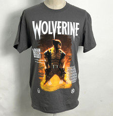 CVLA x Marvel Men’s T-Shirt Fury Dark Grey Size XL NEW Wolverine X-Men