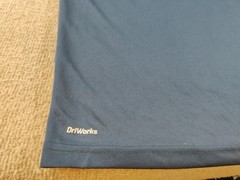 Athletic Works Mens Navy Blue T Shirt 3XL 54-56 Active Fit Gym Core Crew Neck