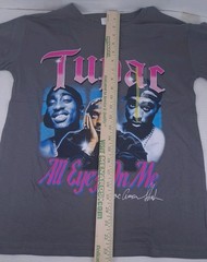 Tupac 2Pac All Eyez On Me Graphic T-Shirt Womens Size Small 100% Cotton NWT