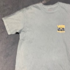 Vans Dual Palm Delivery Service T Shirt Mens Medium Gray Crew Neck Classic Fit