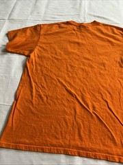 St. Croix T-Shirt VTG Fits Adult SZ Large Orange Sailboat Ocean Cotton Tee