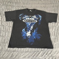 Yazbek Team MuscleTech The Best of the Best Graphic T-Shirt Men XL Black Gym Tee