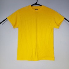 10 Count Yellow Gildan Dryblend T-Shirts. Med 50% Cotton/ Poly Several Available