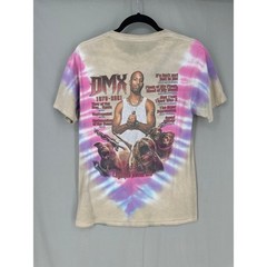 DMX Shirt Mens Small Graphic Rap Tee Tribute Tie Dye Ruff Ryders Hip Hop Music