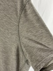 Champion Mens Pullover T Shirt Large Soft Polyester Rayon Spandex Gray READ