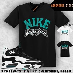 Tee Shirt Matching Air Griffey Max 1 Freshwater 2026 Match Sneaker Shoe Hanging