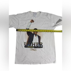 VTG Y2K Usher The Truth Tour 2004 Official Concert Tee Shirt Medium Graphic R&B