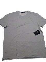 BYLT Premium Basics Shirt Mens Size XXL White Lux Relaxed Split Hem Pocket Tee