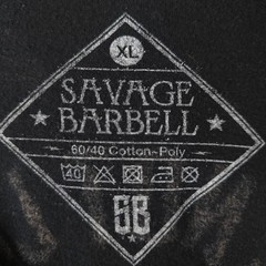Savage Barbell T Shirt Mens Size XL Black Bodybuilding Gym We Are Not Like You