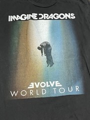 Imagine Dragons Evolve World Tour 2018 Concert Band T Shirt Medium Black M L