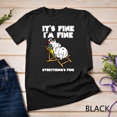 Christmas In July Snowman Melting Fine Funny Men Women Kids Unisex T-shirt
