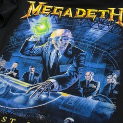 Megadeth “Rust In Peace” T-Shirt (1990). Thrash Metal.