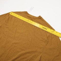 Banana Republic Men’s XL Short Sleeve Crew Neck Premium T-Shirt Beige Mustard