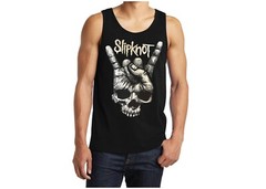 Slipknot Vintage Rock Band Black Tank Top (Various Colors)