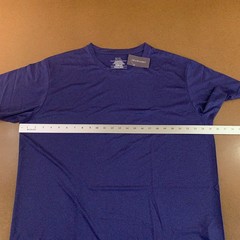 Akawooko Mens Size 3XL Purple Short Sleeve Crew Neck Performance Tee NWT