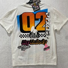 Hybrid Hello Kitty My Melody T-shirt Unisex M Tokyo Speed White Sanrio Graphic