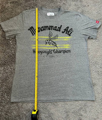 Under Armour Roots of Fight Muhammad Ali Shirt Mens XL Gray Heavyweight