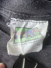 VINTAGE 1980s 1990s Dick Tracy T-Shirt , XL Disney Black ORIGINAL Flaws