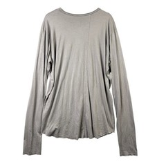 One Golden Thread Gray Long Sleeve T-Shirt Size XL Unisex Tencel Supima Cotton