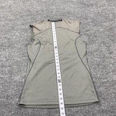 Nike Shirt Mens Small Gray Pro Combat Dri-FIT Sleeveless Compression Base Layer