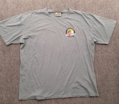 Gulf Shores T Shirt Mens Large Blue Alabama Pan Handle Tropical Paradise Relax