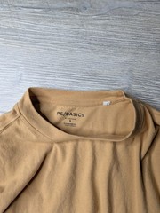 PS/Basics Men’s T-shirt Size Small Yellow Short Sleeve Crew Neck