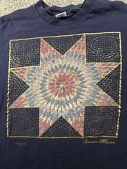 Vintage 90s Brandon Missouri Single Stitch T-shirt 2XL Streetwear Blue