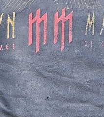 Vtg Marilyn Manson T Shirt The Golden Age Of Grotesque Burlesque Goth Concert M