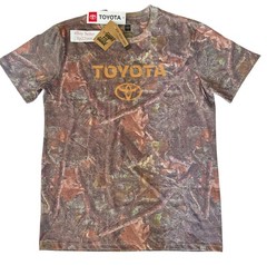 Official Licensed TOYOTA Camouflage Camo Crew T-Shirt (Men’s Large) New With Tag